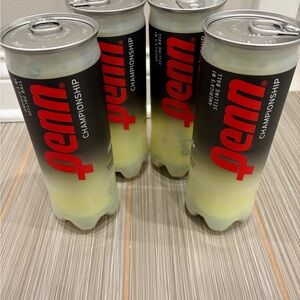 Penn Championship Tennis Balls - Extra Duty Felt Pressurized-3 Balls (Pack of 4)